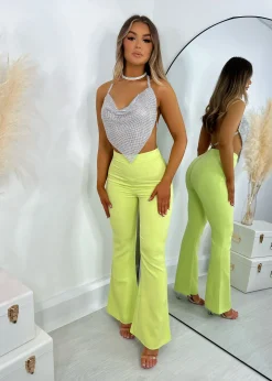 Bobbi Tailored Flared Trousers|DressMeZee New