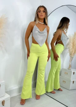 Bobbi Tailored Flared Trousers|DressMeZee New