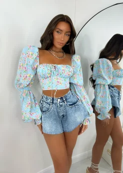 Frill Got It Denim Shorts|DressMeZee Fashion