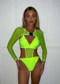 Green Light Swimsuit - Green|DressMeZee Discount