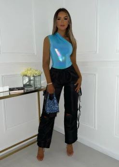 Iconic Bodysuit - Blue|DressMeZee Online