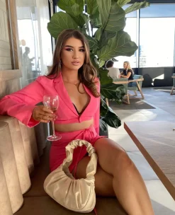 Kara Two Piece - Bubblegum Pink|DressMeZee Discount