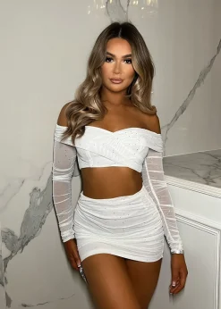 Last Forever Two Piece - White|DressMeZee Online