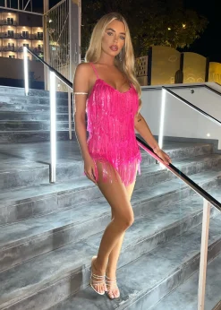 Shake It Off Playsuit - Pink|DressMeZee Online